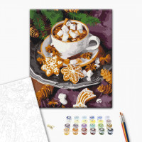 Пряне какао з сніжком Пряне какао з сніжком