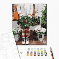 Зимові декорації ©Оксана Воробій