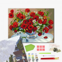 Ромашки та маки Ромашки та маки