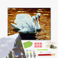 Лебеді на ставку Лебеді на ставку