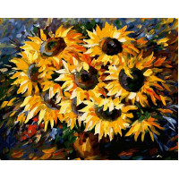 VP061 Картина за номерами Букет із соняшників Babylon VP061 Картина за номерами Букет із соняшників Babylon