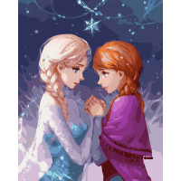 BK-GX8757 Картина за номерами Холодне серце BK-GX8757 Картина за номерами Холодне серце