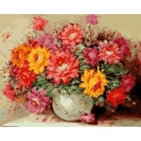 VP585 Полотно для малювання Букет в осінніх тонах Babylon VP585 Полотно для малювання Букет в осінніх тонах Babylon