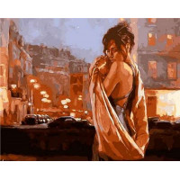 MR-Q914 Картина розмальовка Обійми нічного міста Mariposa MR-Q914 Картина розмальовка Обійми нічного міста Mariposa