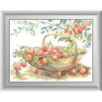 Картина із мозаїки Dream Art Кошик зі зливами (повна зашивка, квадратне каміння) (DA-30308, Без підрамника) Картина із мозаїки Dream Art Кошик зі зливами (повна зашивка, квадратне каміння) (DA-30308, Без підрамника)