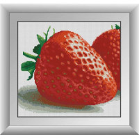 Алмазна техніка Dream Art Полуниця (квадратні камені, повна зашивка) (DA-30454, Без підрамника) Алмазна техніка Dream Art Полуниця (квадратні камені, повна зашивка) (DA-30454, Без підрамника)