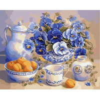 AS0018 Картина розмальовка Літній сніданок ArtStory AS0018 Картина розмальовка Літній сніданок ArtStory