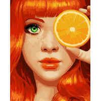 AS0088 Картина розмальовка Поцілунок сонця ArtStory