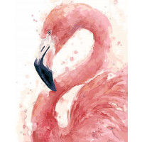 AS0178 Картина розмальовка Фламінго ArtStory AS0178 Картина розмальовка Фламінго ArtStory
