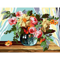VK073 Картина за номерами Вишуканий букет Babylon VK073 Картина за номерами Вишуканий букет Babylon