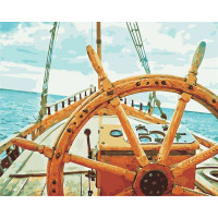 AS0461 Забарвлення за цифрами За штурвалом ArtStory AS0461 Забарвлення за цифрами За штурвалом ArtStory