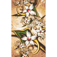 Малювання камінням на полотні ТМ Алмазна мозаїка Вінтажні квіти (DM-309, Без підрамника) Малювання камінням на полотні ТМ Алмазна мозаїка Вінтажні квіти (DM-309, Без підрамника)