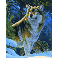 GZS1029 Алмазна картина Гордий вовк Rainbow Art GZS1029 Алмазна картина Гордий вовк Rainbow Art