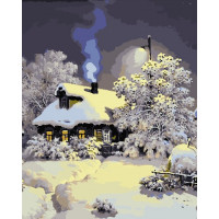 AS0717 Розмальовка за цифрами Білі кучугури ArtStory