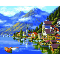 GZS1039 Алмазна картина Мальовнича Австрія Rainbow Art GZS1039 Алмазна картина Мальовнича Австрія Rainbow Art