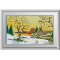 Картина зі страз Dream Art Перший сніг (DA-30777, Без підрамника) Картина зі страз Dream Art Перший сніг (DA-30777, Без підрамника)