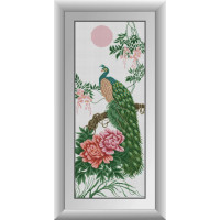 Набір вишивка алмазна Dream Art Величний павич (DA-31058, Без підрамника)