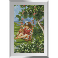 Алмазна вишивка Dream Art Гойдалка (DA-31460, Без підрамника)