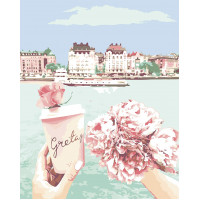 0023Л1 Малювання за номерами Відмінний день (без коробки) Bambino 0023Л1 Малювання за номерами Відмінний день (без коробки) Bambino