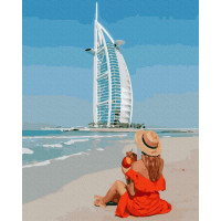 BK-GX37485 Розмальовка за номерами Дубаї