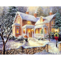 Алмазна техніка My Art Мій рідний дім (TN262, На підрамнику)
