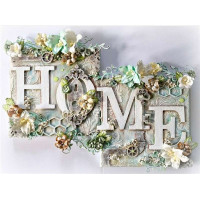 Алмазна мозаїка My Art Затишний будинок (TN631, На підрамнику)