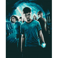 RB-0327 Картина за номерами Магічні пригоди Гаррі Поттера Riviera Blanca