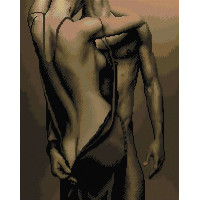 Картина зі страз ColorArt Пристрасть (CLR-PSP063, На підрамнику)