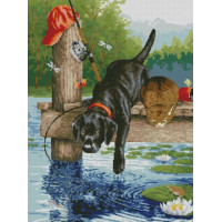 Алмазна картина Dream Art Ловись, рибко (45 х 60 см) (DA-31585, Без підрамника)