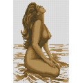 Алмазна живопис Dream Art Дівчина на пляжі (27 х 40 см) (DA-31659, Без підрамника)