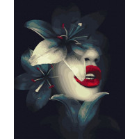 BK-GX45051 Картина за номерами Дівчина-лілеяRainbow Art BK-GX45051 Картина за номерами Дівчина-лілеяRainbow Art
