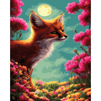 BK-GX45449 Розмальовка для дорослих Руде лисеняRainbow Art BK-GX45449 Розмальовка для дорослих Руде лисеняRainbow Art