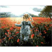MR-Q303 Картина розмальовка Прогулянка серед маківMariposa MR-Q303 Картина розмальовка Прогулянка серед маківMariposa