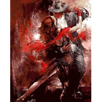 MR-Q685 Картина розмальовка Вогняний танець Mariposa MR-Q685 Картина розмальовка Вогняний танець Mariposa