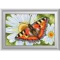 Картина із мозаїки Dream Art Метелик на ромашці (DA-30365, Без підрамника)