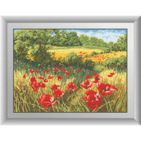 Алмазна вишивкаDream Art Маки в полі (квадратні камені, повна зашивка) (DA-30395, Без підрамника) Алмазна вишивкаDream Art Маки в полі (квадратні камені, повна зашивка) (DA-30395, Без підрамника)