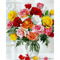 VP796 Полотно для малювання Краса троянд Babylon VP796 Полотно для малювання Краса троянд Babylon