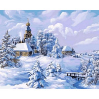 VP818 Картина за номерами Середина зими Babylon