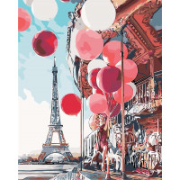 AS0148 Картина розмальовка Паризька казка ArtStory AS0148 Картина розмальовка Паризька казка ArtStory