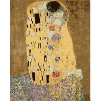 AS0193 Картина розмальовка Поцілунок у золотій аурі ArtStory AS0193 Картина розмальовка Поцілунок у золотій аурі ArtStory