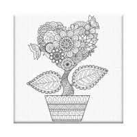 AR09 Картина розмальовка Дерево кохання (Без коробки) ArtStory AR09 Картина розмальовка Дерево кохання (Без коробки) ArtStory