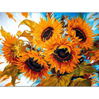 VK079 Картина за номерами Сонячний букет Babylon VK079 Картина за номерами Сонячний букет Babylon