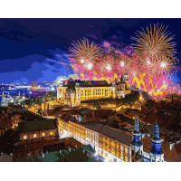 VP937 Живопис за номерами Замок Вавель. Польща Babylon