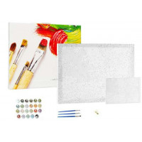 BK-GX21514 Картина за номерами Кава та букет лаванди