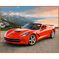NB948R Картина за номерами Шевроле корветBabylon NB948R Картина за номерами Шевроле корветBabylon