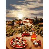 AS0823 Забарвлення за номерами Під сонцем Тоскани ArtStory