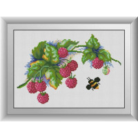 Алмазна вишивка Dream Art Стигла малина (DA-30926, Без підрамника) Алмазна вишивка Dream Art Стигла малина (DA-30926, Без підрамника)