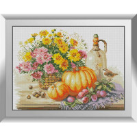 Алмазна вишивка Dream Art Натюрморт з гарбузом (DA-31092, Без підрамника) Алмазна вишивка Dream Art Натюрморт з гарбузом (DA-31092, Без підрамника)