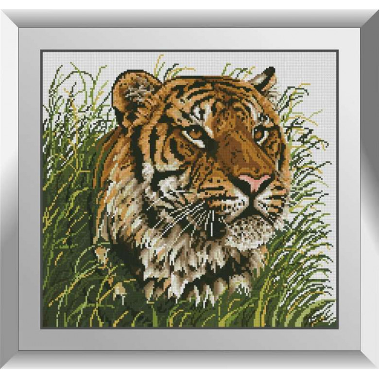 Алмазна вишивкаDream Art Спостерігач (тигр) (DA-31246, Без підрамника)