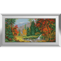 Набір алмазна мозаїка Dream Art Яскрава осінь (DA-31380, Без підрамника)